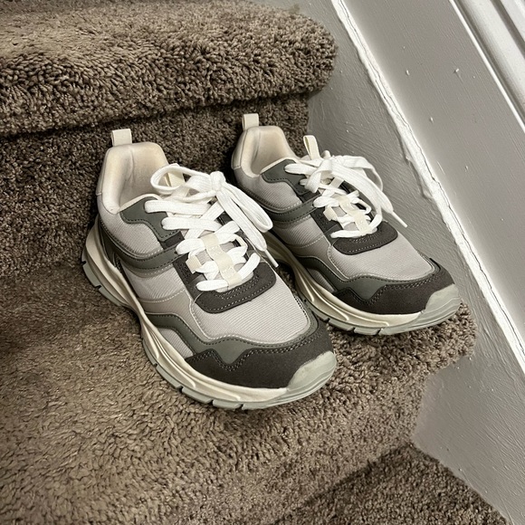 A new day stylish streetwear indigo memory foam sneakers - Picture 1 of 6